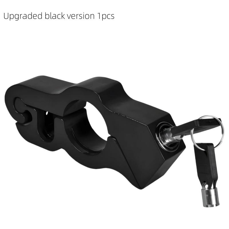 Handlebar Lock Anti-Theft Heavy Duty Steel Motorcycle Bicycle ATV Dirt Bike Universal Fit Black Alloy Black 1pcs
Handlebar Lock Anti-Theft Heavy Duty Steel Motorcycle Bicycle ATV Dirt Bike Universal Fit Black Alloy Black 1pcs