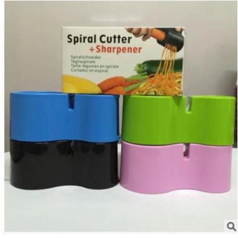 Двухголовочная спиральная терка для нарезки цуккини, лапши, макарон, спагетти, овощерезка, овощечистка с точилкой для ножей, точильный камень синий
Двухголовочная спиральная терка для нарезки цуккини, лапши, макарон, спагетти, овощерезка, овощечистка с точилкой для ножей, точильный камень синий
