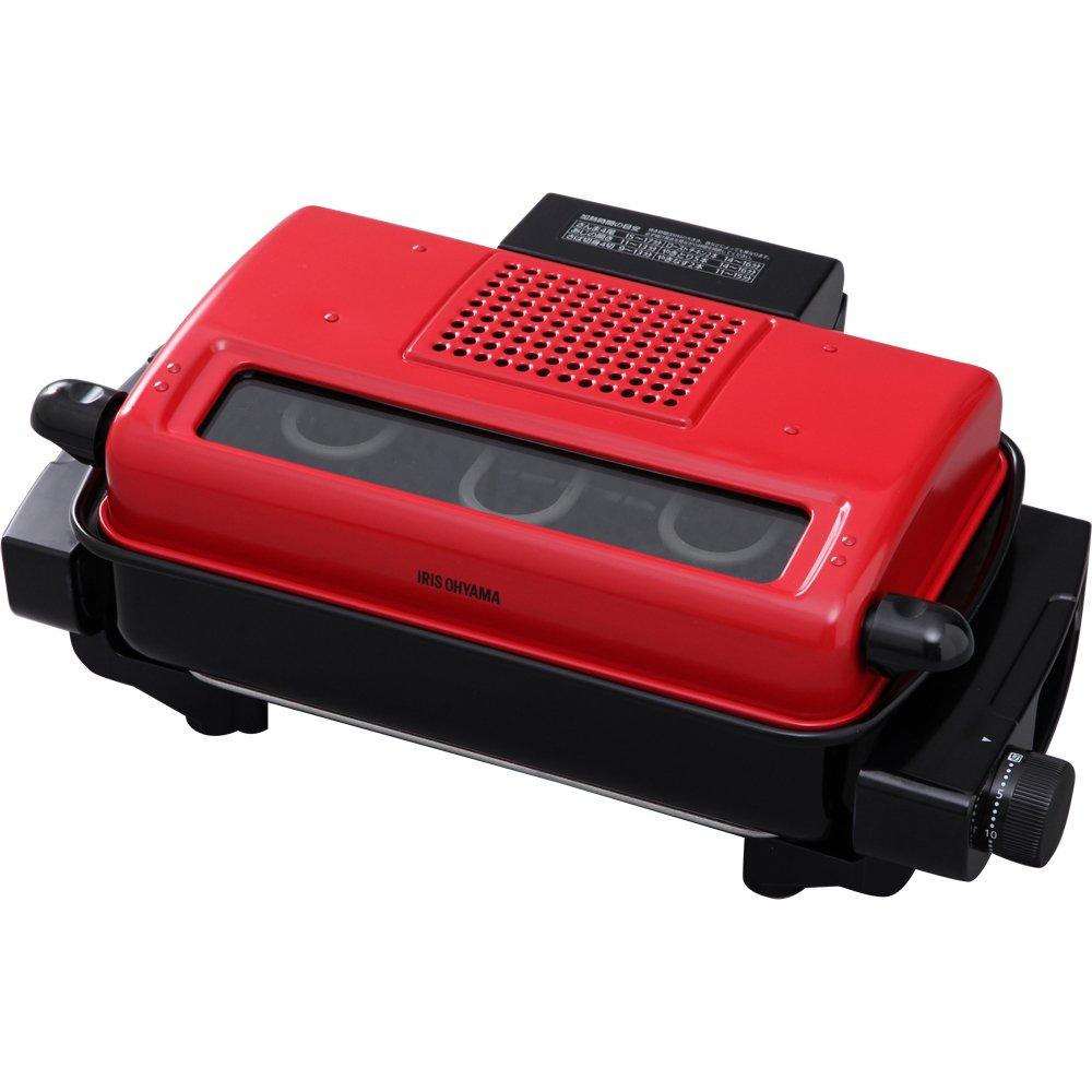 Iris Ohyama Fish Grill Smokeless Roaster Multi Roaster Fish Cooker Red EMT-1101-R
Iris Ohyama Fish Grill Smokeless Roaster Multi Roaster Fish Cooker Red EMT-1101-R
