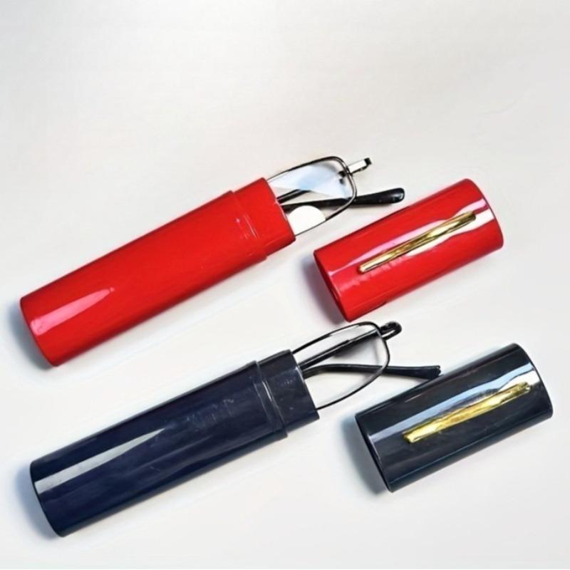 2/3-pack portable stylish reading glasses, ultra-light, unisex, with plastic clip. +100
2/3-pack portable stylish reading glasses, ultra-light, unisex, with plastic clip. +100