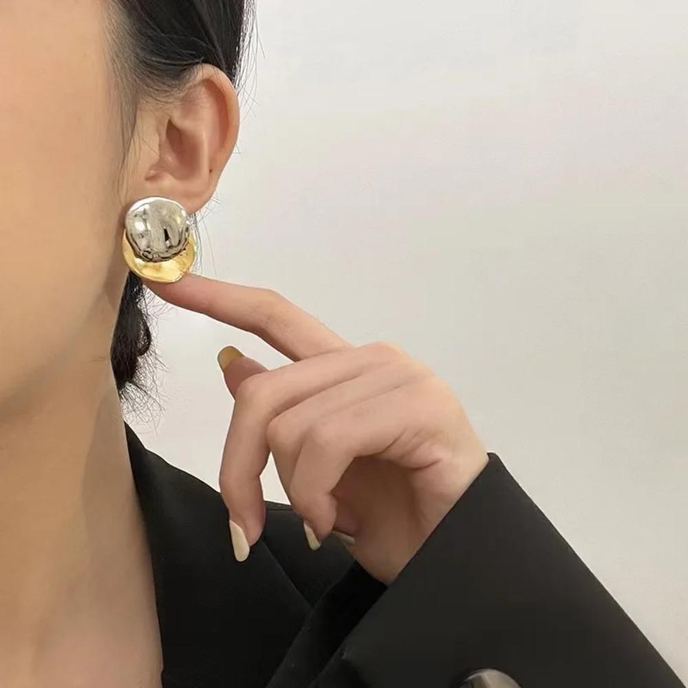 Круглые серьги с иглами из серебра 925 пробы, цветные современные ювелирные изделия, новые серьги контрастного цвета, подарок
Круглые серьги с иглами из серебра 925 пробы, цветные современные ювелирные изделия, новые серьги контрастного цвета, подарок