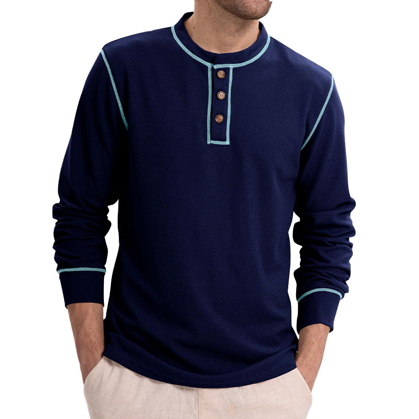 Мужские весенние однотонные ретро-топы с длинным рукавом на пуговицах, мужские повседневные модные топы M
Мужские весенние однотонные ретро-топы с длинным рукавом на пуговицах, мужские повседневные модные топы M