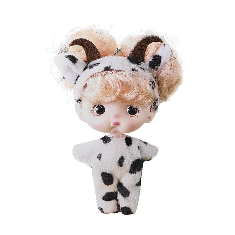 Cross-border New 8cm Mini Doll Cute Toy Hand-made BJD Ornaments Simulation Baby Doll Birthday Toy 13 чорний/білий
Cross-border New 8cm Mini Doll Cute Toy Hand-made BJD Ornaments Simulation Baby Doll Birthday Toy 13 чорний/білий