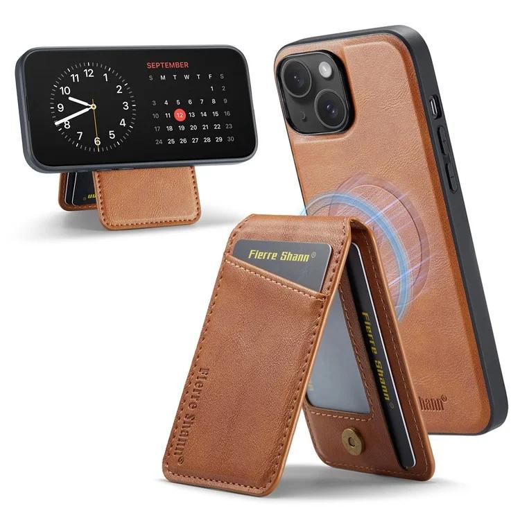FIERRE SHANN 025 Style For iPhone 13 Detachable Case Leather+TPU Phone Cover RFID Blocking
FIERRE SHANN 025 Style For iPhone 13 Detachable Case Leather+TPU Phone Cover RFID Blocking