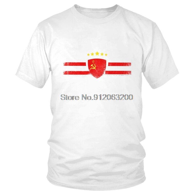 CCCP Distressed T Shirts Men Short Sleeve Cotton Tshirts USSR Soviet Union Socialism Tee Tops Novelty Tshirt Gift Idea S
CCCP Distressed T Shirts Men Short Sleeve Cotton Tshirts USSR Soviet Union Socialism Tee Tops Novelty Tshirt Gift Idea S