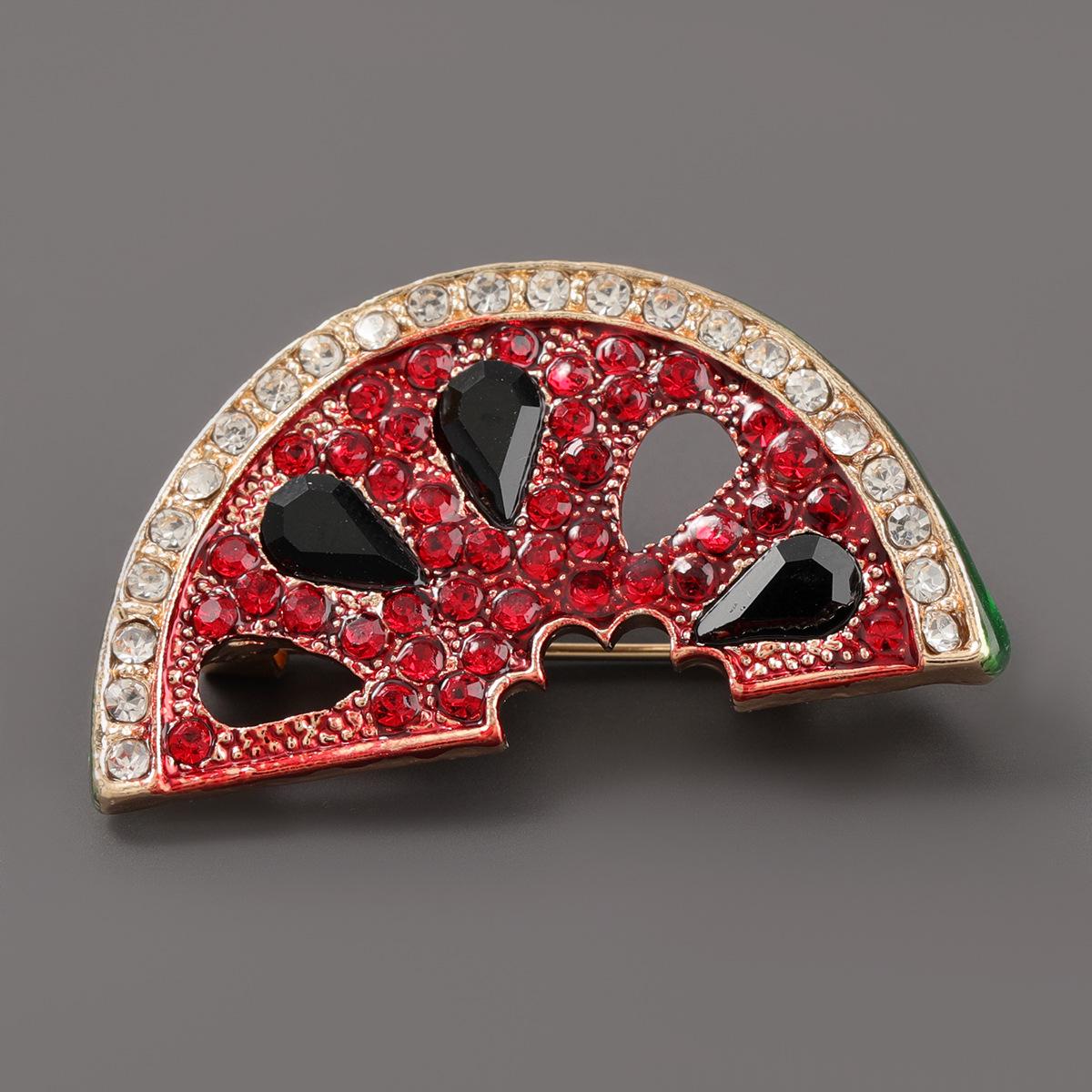 Модная европейская и американская брошь-арбуз - симпатичная брошь из сплава и кристаллов для женщин watermelon красный
Модная европейская и американская брошь-арбуз - симпатичная брошь из сплава и кристаллов для женщин watermelon красный