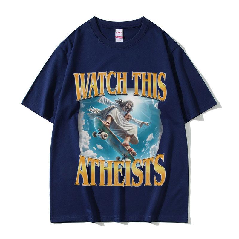 2026 Summer Mens Jesus Skateboarding Fun Letter Printed Round Neck Tshirt Casual 100 Cotton Soft Breathable Short Sleeve 4XL
2026 Summer Mens Jesus Skateboarding Fun Letter Printed Round Neck Tshirt Casual 100 Cotton Soft Breathable Short Sleeve 4XL