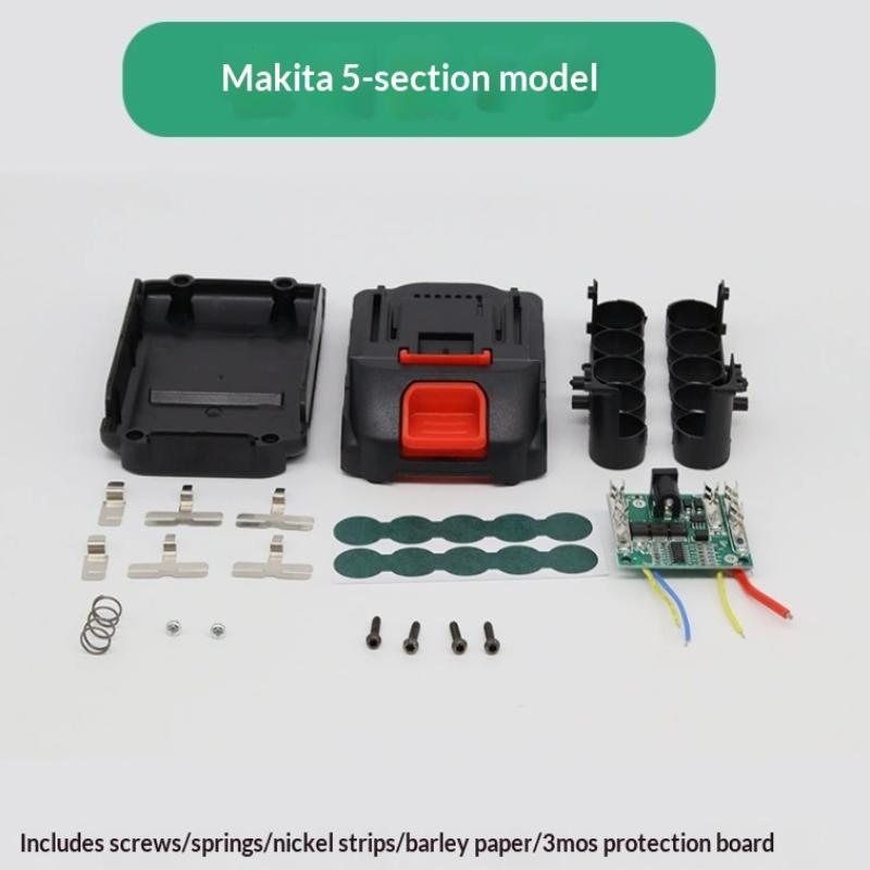 Электроинструменты Корпус для аккумуляторов 18650 5S/10S/15S 21V Ящик для хранения аккумуляторов Беспроводная электрическая угловая шлифмашина Литий-ионные Аксессуары A1
Электроинструменты Корпус для аккумуляторов 18650 5S/10S/15S 21V Ящик для хранения аккумуляторов Беспроводная электрическая угловая шлифмашина Литий-ионные Аксессуары A1