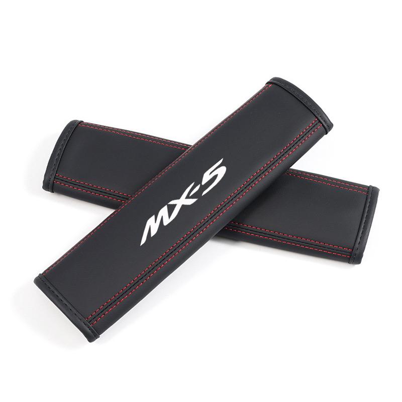 2pcs Car Seat Belt Nappa Leather Safety Belt Shoulder Covers For Mazda MX5 CX3 CX-5 CX5 CX7 CX9 Axela ATENZA Mazda 2 3 6 Demio чорний
2pcs Car Seat Belt Nappa Leather Safety Belt Shoulder Covers For Mazda MX5 CX3 CX-5 CX5 CX7 CX9 Axela ATENZA Mazda 2 3 6 Demio чорний