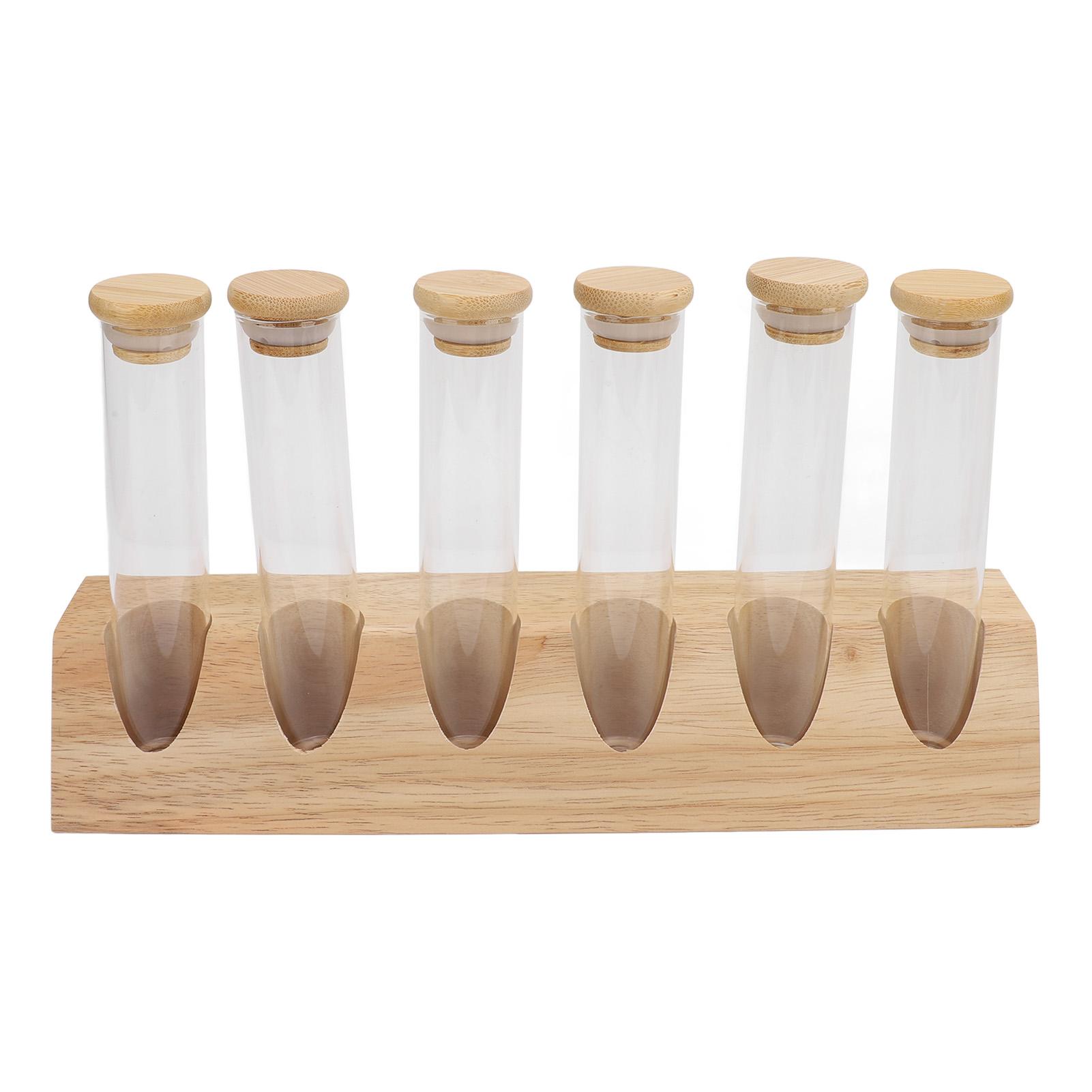 Coffee Bean Tubes Glass Refillable Dosing Coffee Bean Storage Jars with Solid Wood Base for Cafe L
Coffee Bean Tubes Glass Refillable Dosing Coffee Bean Storage Jars with Solid Wood Base for Cafe L