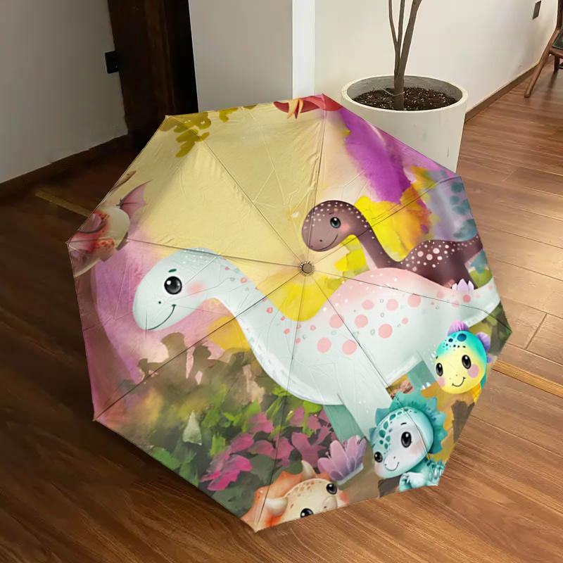 Adorable Dinosaur Print Automatic Opening/Closing Umbrella with Foldable Design, Ideal for Fans, Travelers, Daily Use, and Festive Gifts!112
Adorable Dinosaur Print Automatic Opening/Closing Umbrella with Foldable Design, Ideal for Fans, Travelers, Daily Use, and Festive Gifts!112