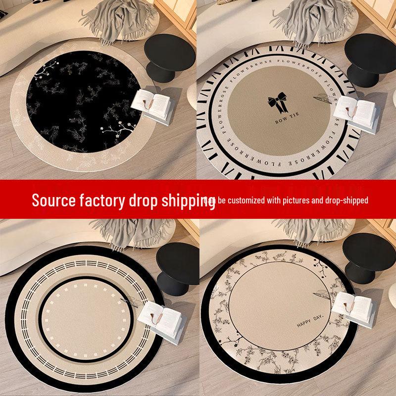 Stain-Resistant French Cream Round Rug for Living Room, Bedroom, or Vanity Diameter 40cm
Stain-Resistant French Cream Round Rug for Living Room, Bedroom, or Vanity Diameter 40cm
