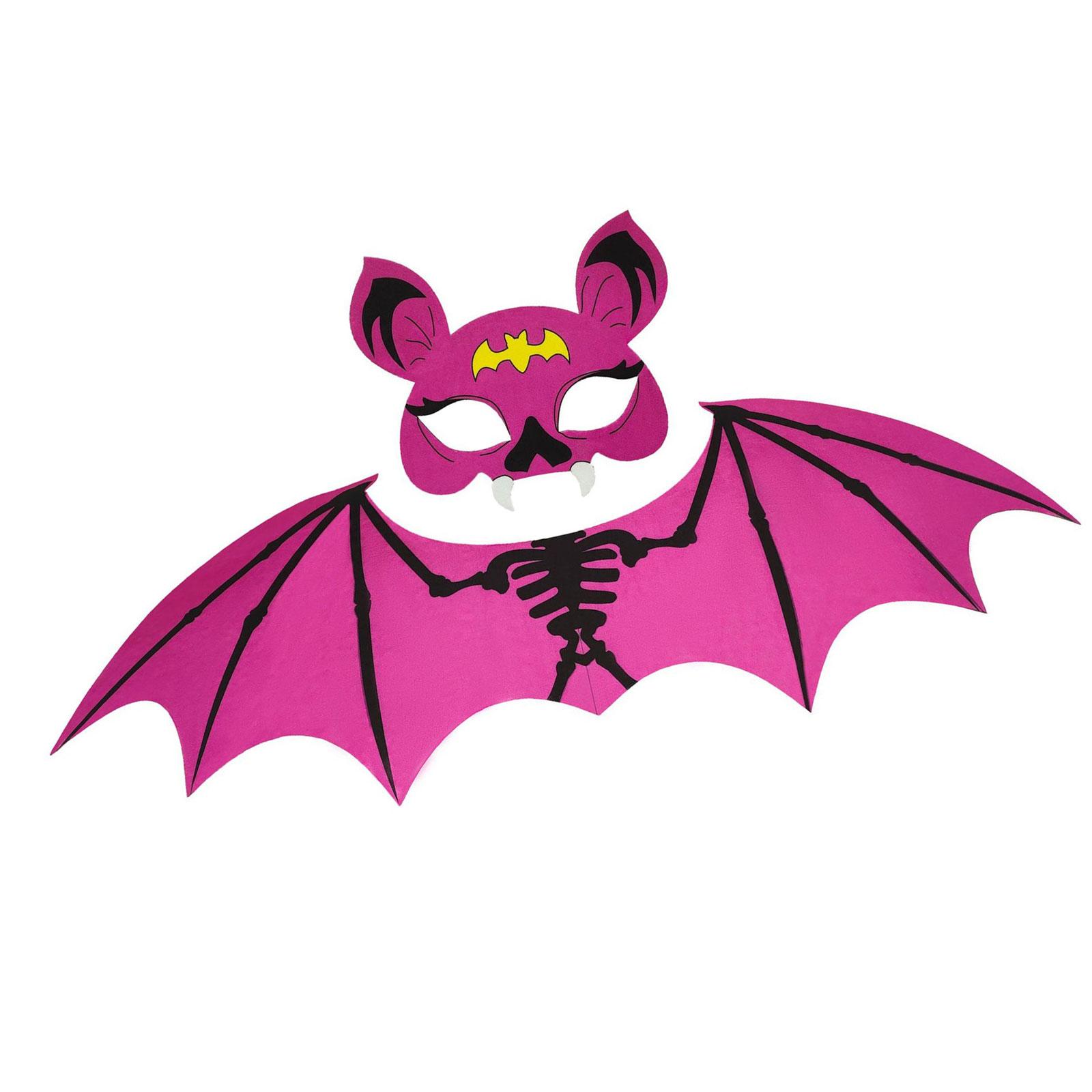 2 Piece Childrens Felts Bat Wing And Mask Halloween Costume Set Lightweight Breathable Cosplay Accessory For Parties Event C
2 Piece Childrens Felts Bat Wing And Mask Halloween Costume Set Lightweight Breathable Cosplay Accessory For Parties Event C