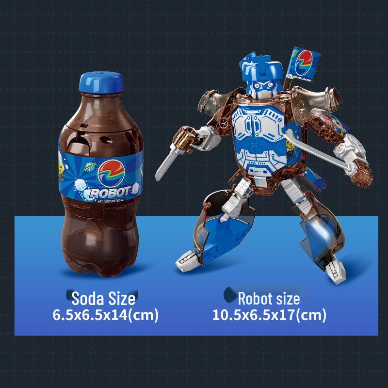 Cross-Border Creative Robot Cola Warrior Toy: Transforming Drink Model for Kids
Cross-Border Creative Robot Cola Warrior Toy: Transforming Drink Model for Kids