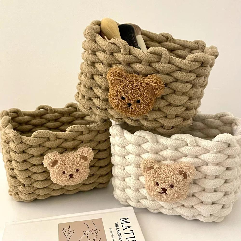 Cartoon Animals Storage Basket Little Bear Storage Box New Desktop Organizer Toys Cosmetics білий
Cartoon Animals Storage Basket Little Bear Storage Box New Desktop Organizer Toys Cosmetics білий