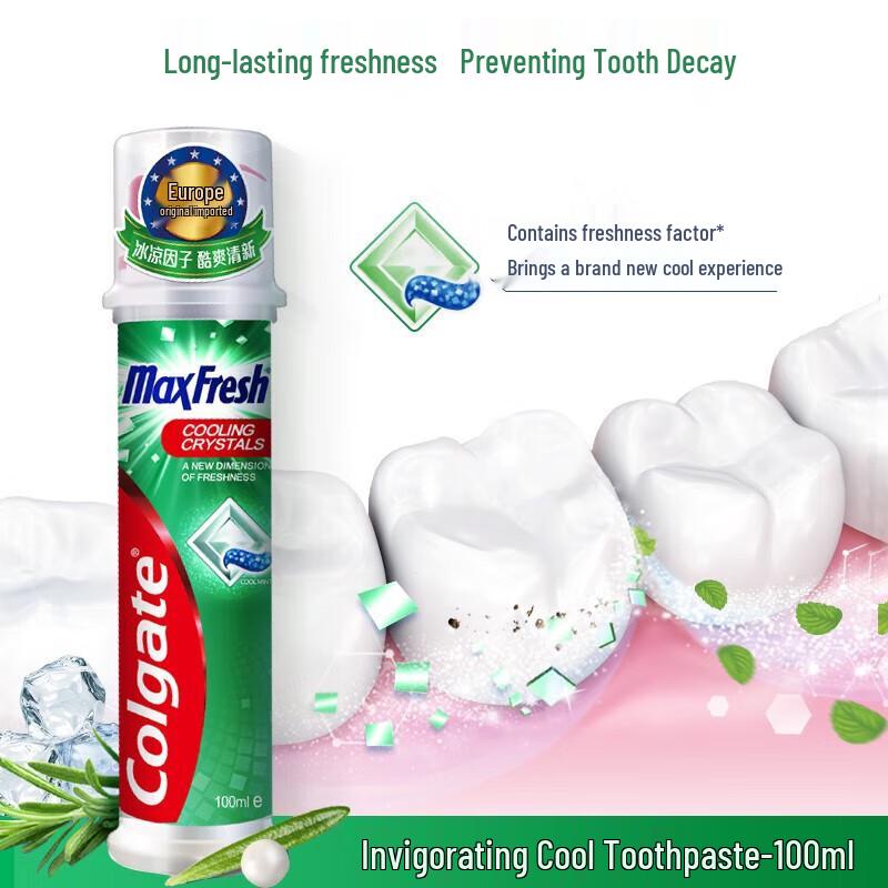 Colgate Cool Refreshing Toothpaste
Colgate Cool Refreshing Toothpaste