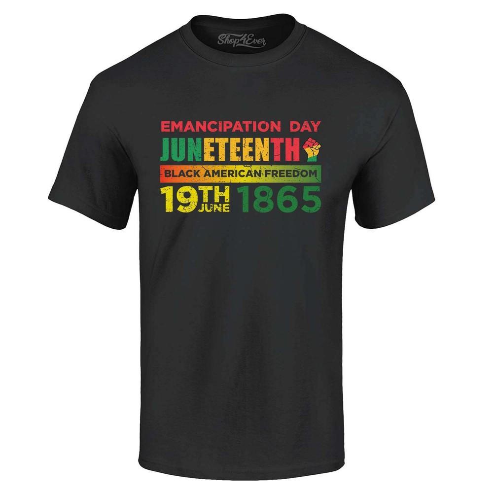 Emancipation Day Black American Freedom T-shirt Juneteenth Shirts S
Emancipation Day Black American Freedom T-shirt Juneteenth Shirts S