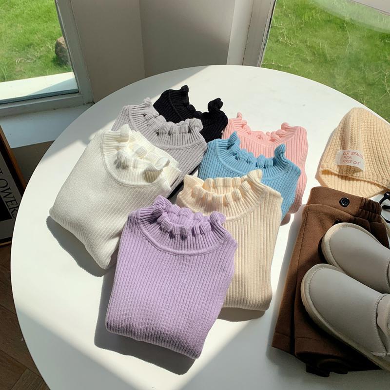 Girls Ruffle Collar Wool Sweater - Autumn/Winter 2025 Warm Knitted Top for Kids and Babies 140cm
Girls Ruffle Collar Wool Sweater - Autumn/Winter 2025 Warm Knitted Top for Kids and Babies 140cm