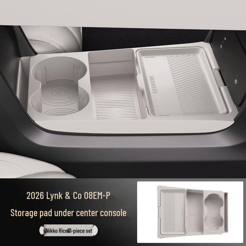 Silicone Storage Box for Lynk & Co 08 EM-P Center Console - Car Modification Accessory
Silicone Storage Box for Lynk & Co 08 EM-P Center Console - Car Modification Accessory