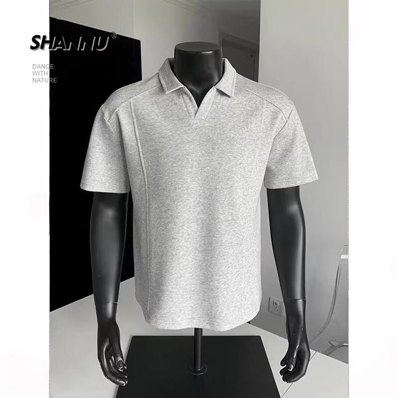 SHANNU Men s Patchwork Polo T-Shirt 3XL
SHANNU Men s Patchwork Polo T-Shirt 3XL