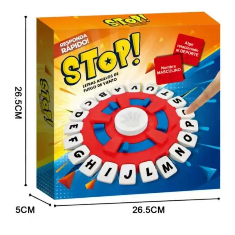 Spanish TAPPLE and TAPPLE10 Party Game - BASTA Board Game - An Exciting Word Game for Family and Friends
Spanish TAPPLE and TAPPLE10 Party Game - BASTA Board Game - An Exciting Word Game for Family and Friends