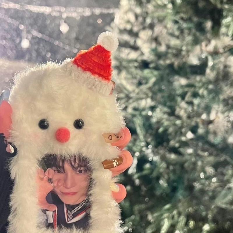 Cute Cartoon Christmas Snowman Plush Photocard Case Photo Card Holder Portable Ins Card Case Students Photos Protective Cover One Size
Cute Cartoon Christmas Snowman Plush Photocard Case Photo Card Holder Portable Ins Card Case Students Photos Protective Cover One Size