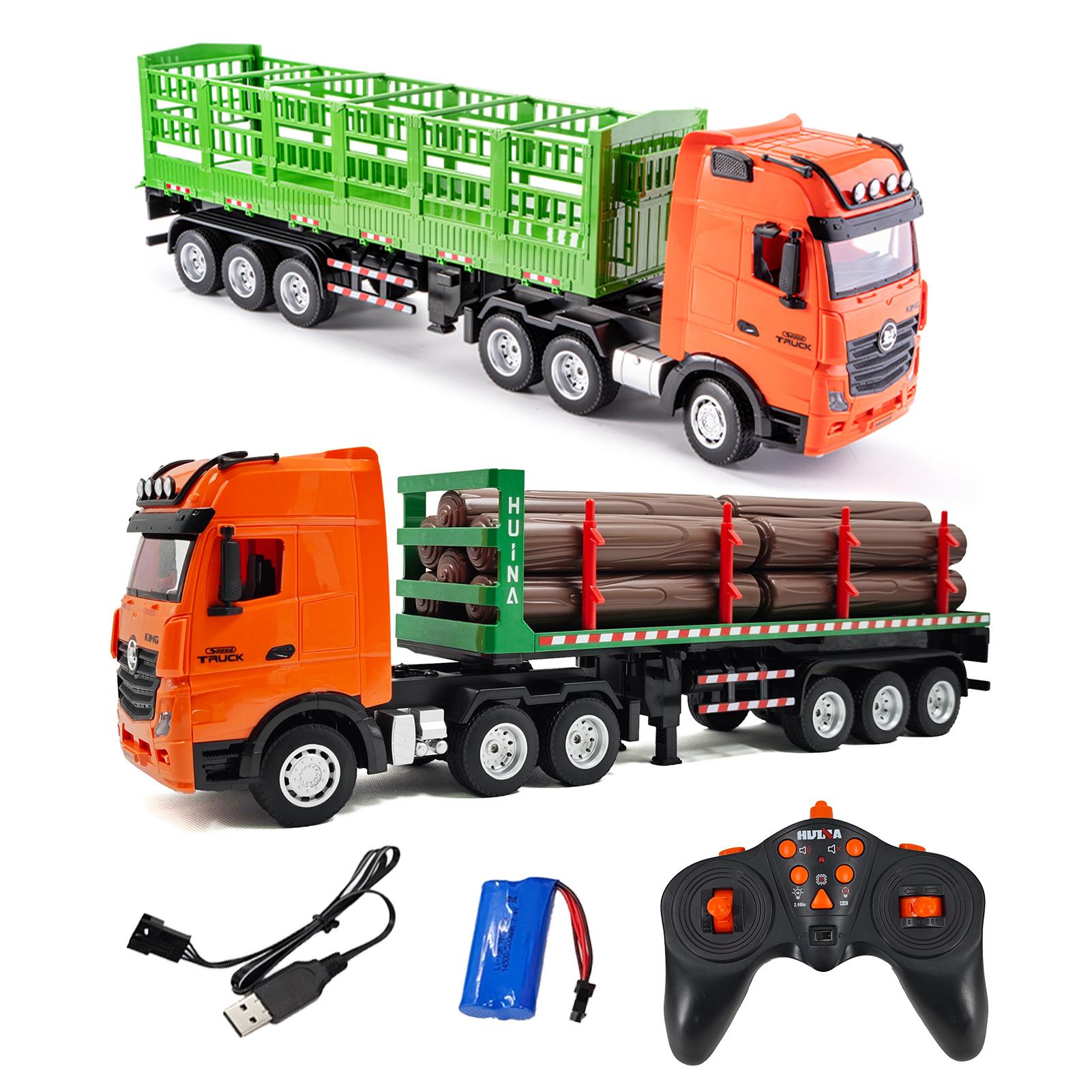 Remote Control Transport Truck, 1:18 Scale All Terrain 9 Channel Alloy Electric Construction Vehicle Type A
Remote Control Transport Truck, 1:18 Scale All Terrain 9 Channel Alloy Electric Construction Vehicle Type A
