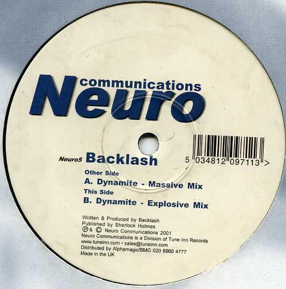 12inch Record BACKLASH - Dynamite NEURO5 Neuro Communica 2001 UK Dance & Electronica Used
12inch Record BACKLASH - Dynamite NEURO5 Neuro Communica 2001 UK Dance & Electronica Used