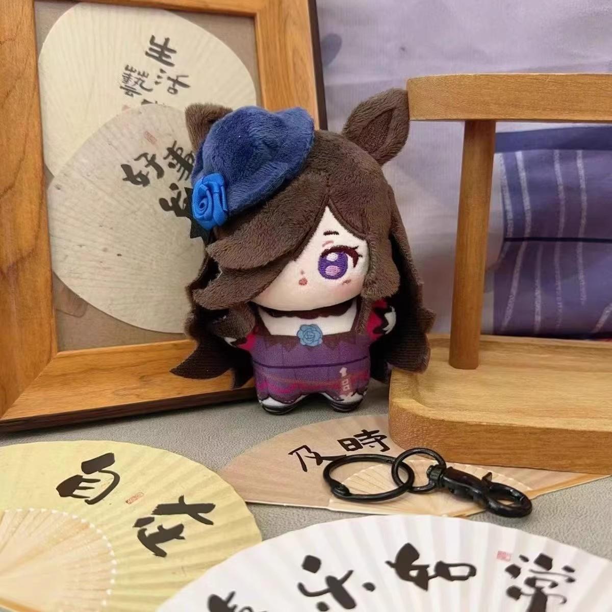 10cm Tokai Teio Plush Dolls Mini Anime Pretty Derby Keychain Pendant Plush Toys Special Week Stuffed Doll Birthday Gift 10cm
10cm Tokai Teio Plush Dolls Mini Anime Pretty Derby Keychain Pendant Plush Toys Special Week Stuffed Doll Birthday Gift 10cm