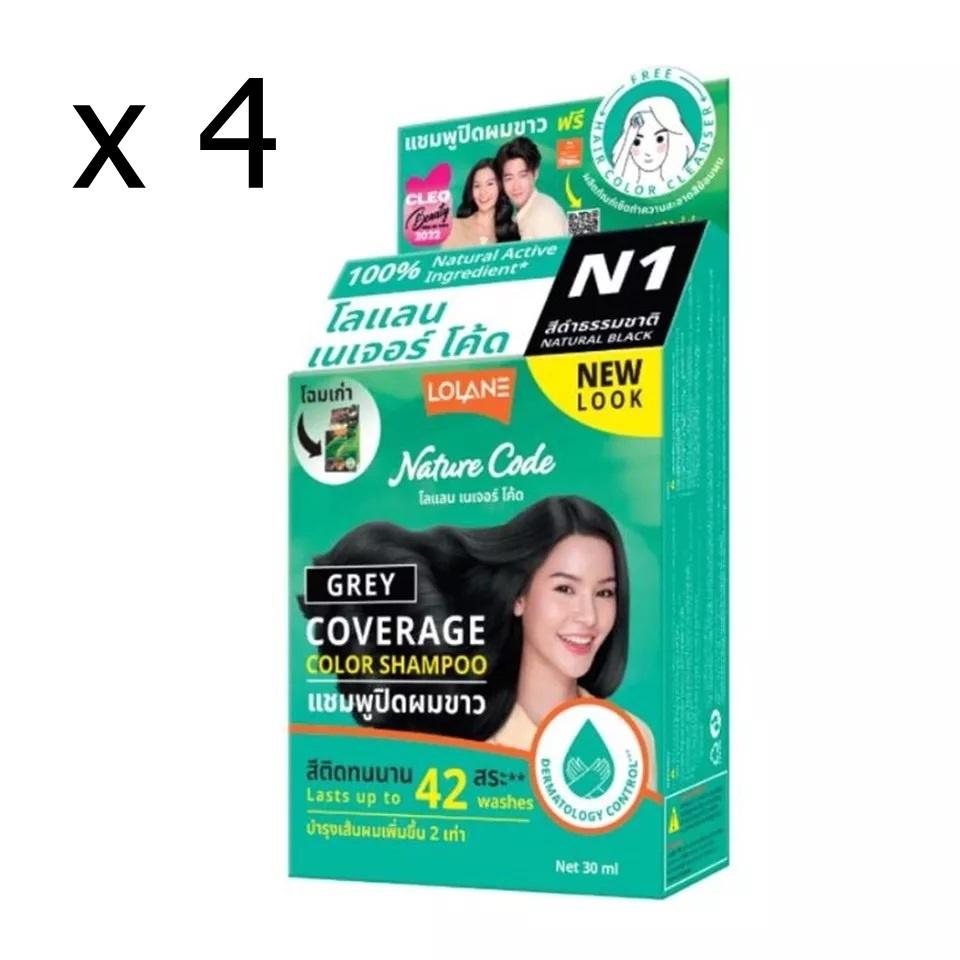 Lolane Nature Code Шампунь для фарбування сивого волосся N1 чорний 30 мл x 4 4 x 30ml чорний
Lolane Nature Code Шампунь для фарбування сивого волосся N1 чорний 30 мл x 4 4 x 30ml чорний