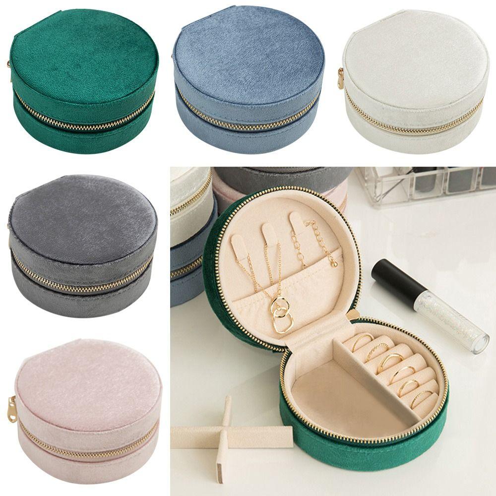 High Quality Plush Velvet Jewelry Organizer Travel Display Box Jewelry Box Gift Case Storage Box
High Quality Plush Velvet Jewelry Organizer Travel Display Box Jewelry Box Gift Case Storage Box