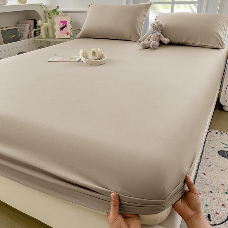Solid Color Bed Cover Single Piece Skin-friendly Plain Color Bed Cover Mattress Sheet Anti-slip Protective Cover Bed Three-piece Set 3PCS 150x200cm кофейный
Solid Color Bed Cover Single Piece Skin-friendly Plain Color Bed Cover Mattress Sheet Anti-slip Protective Cover Bed Three-piece Set 3PCS 150x200cm кофейный