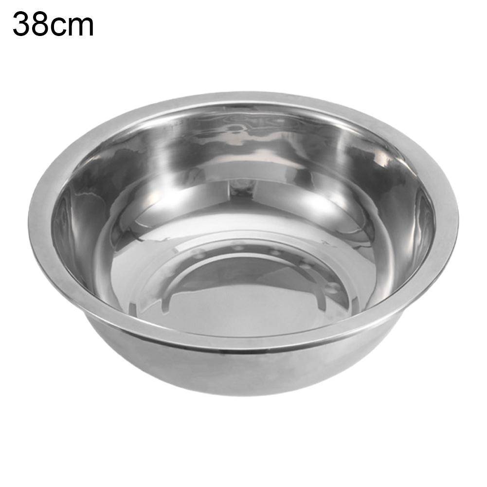 Stainless Steel Metal Thickened Salad Cooking Basins Household Egg Beating Baking Kitchen Baking Container Whisking Bowl
Stainless Steel Metal Thickened Salad Cooking Basins Household Egg Beating Baking Kitchen Baking Container Whisking Bowl
