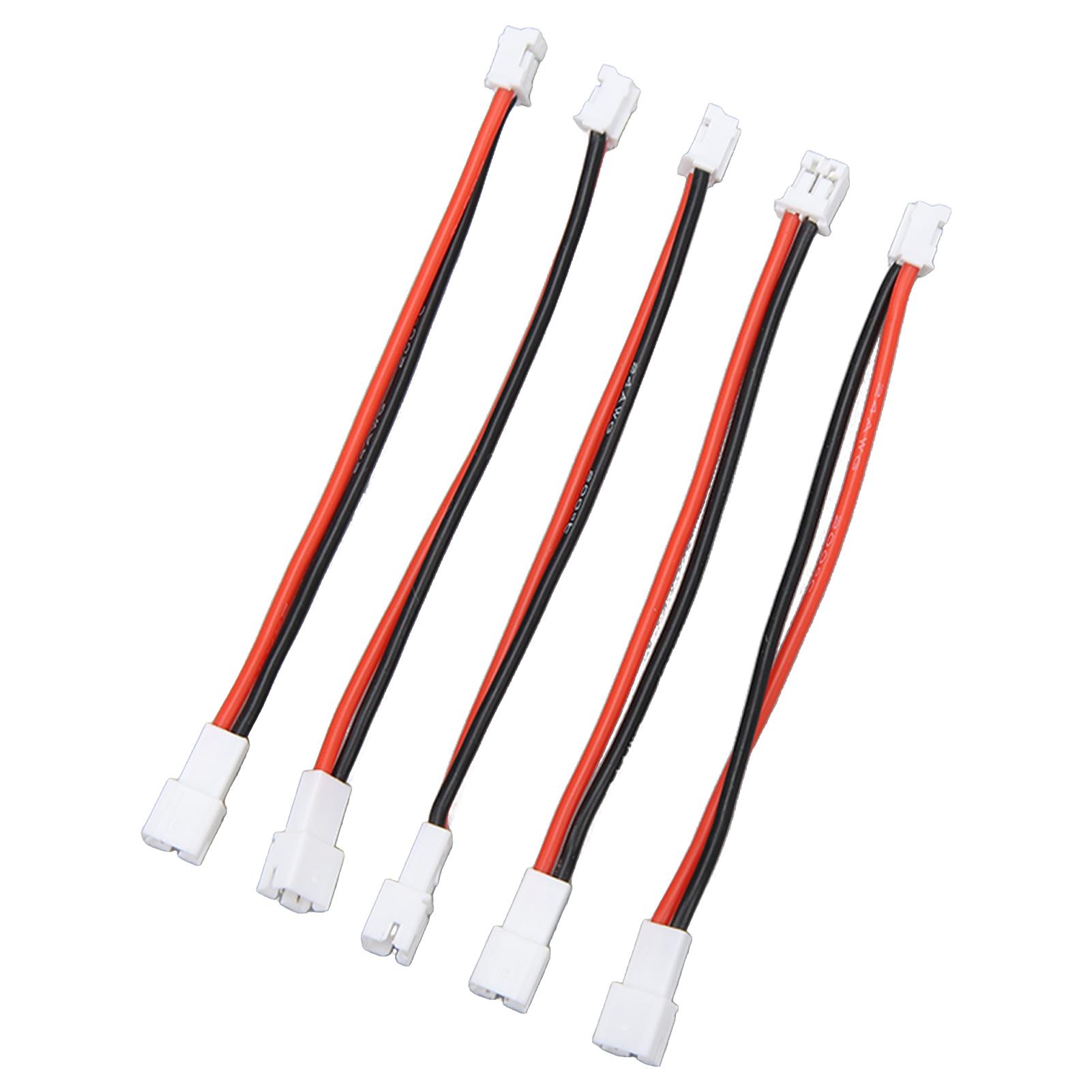 5Pcs PH2.0 2P Male to PH2.0 2P Female Cable PH2.0 2P Battery Adapter Cable for Axial SCX24 1 24 RC Crawler 3.6in
5Pcs PH2.0 2P Male to PH2.0 2P Female Cable PH2.0 2P Battery Adapter Cable for Axial SCX24 1 24 RC Crawler 3.6in