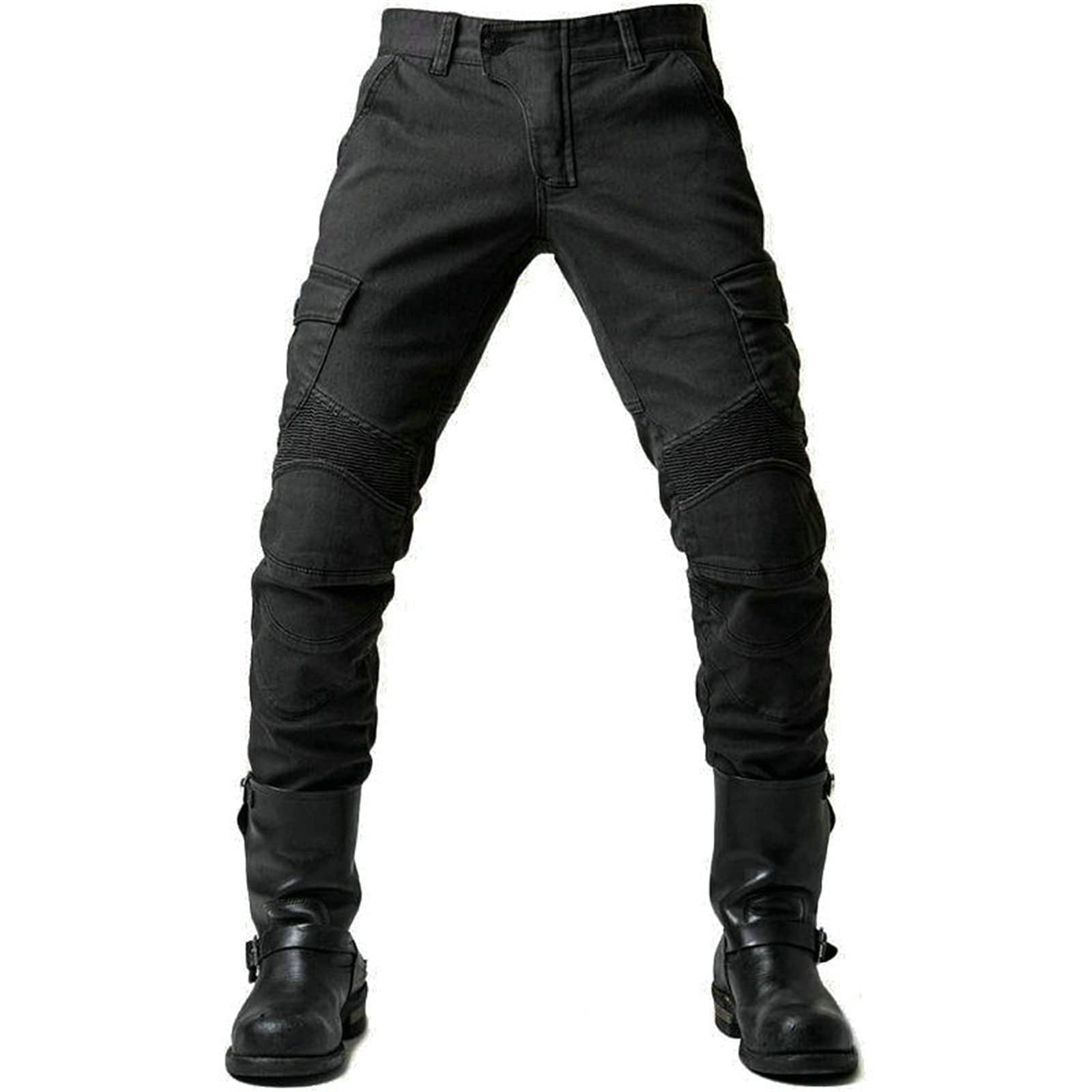 Motorcycle Protective Trousers Men s Motorcycle Jeans Breathable Wear-Resistant With 2 Pairs Of Hip And Knee Protectors Removable Pads XXXXL чорний
Motorcycle Protective Trousers Men s Motorcycle Jeans Breathable Wear-Resistant With 2 Pairs Of Hip And Knee Protectors Removable Pads XXXXL чорний