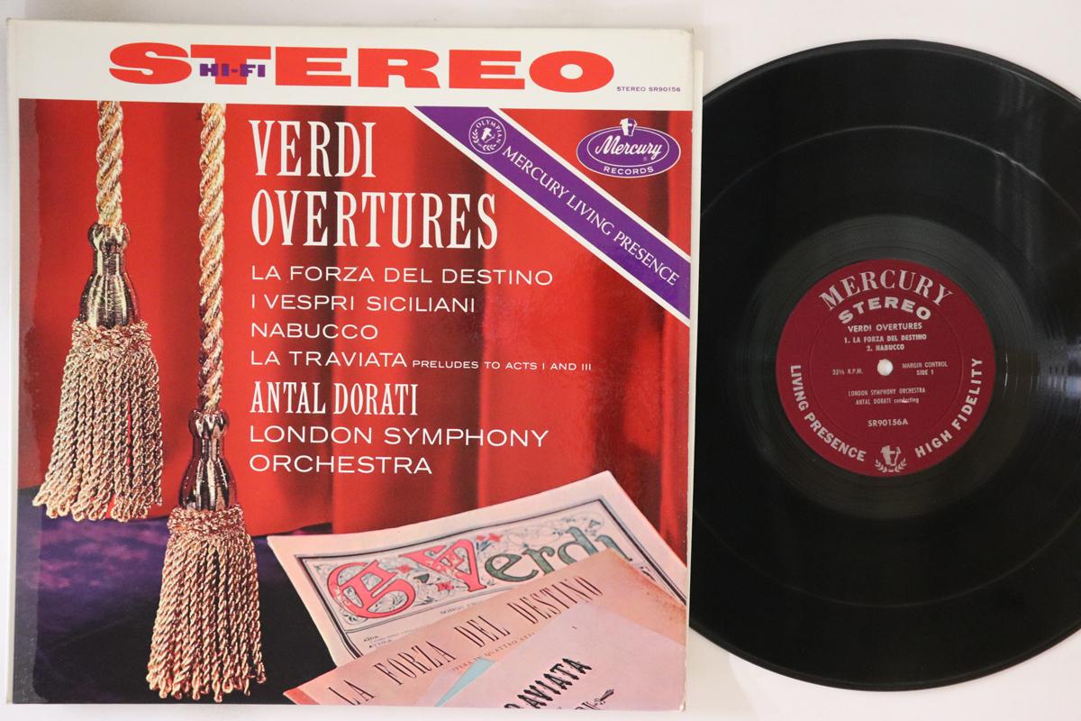 LP Record ANTAL DORATI, LONDON SYMPHONY ORCHE - Verdi Overtures SR90156 MERCURY LIVING US Classical Used
LP Record ANTAL DORATI, LONDON SYMPHONY ORCHE - Verdi Overtures SR90156 MERCURY LIVING US Classical Used