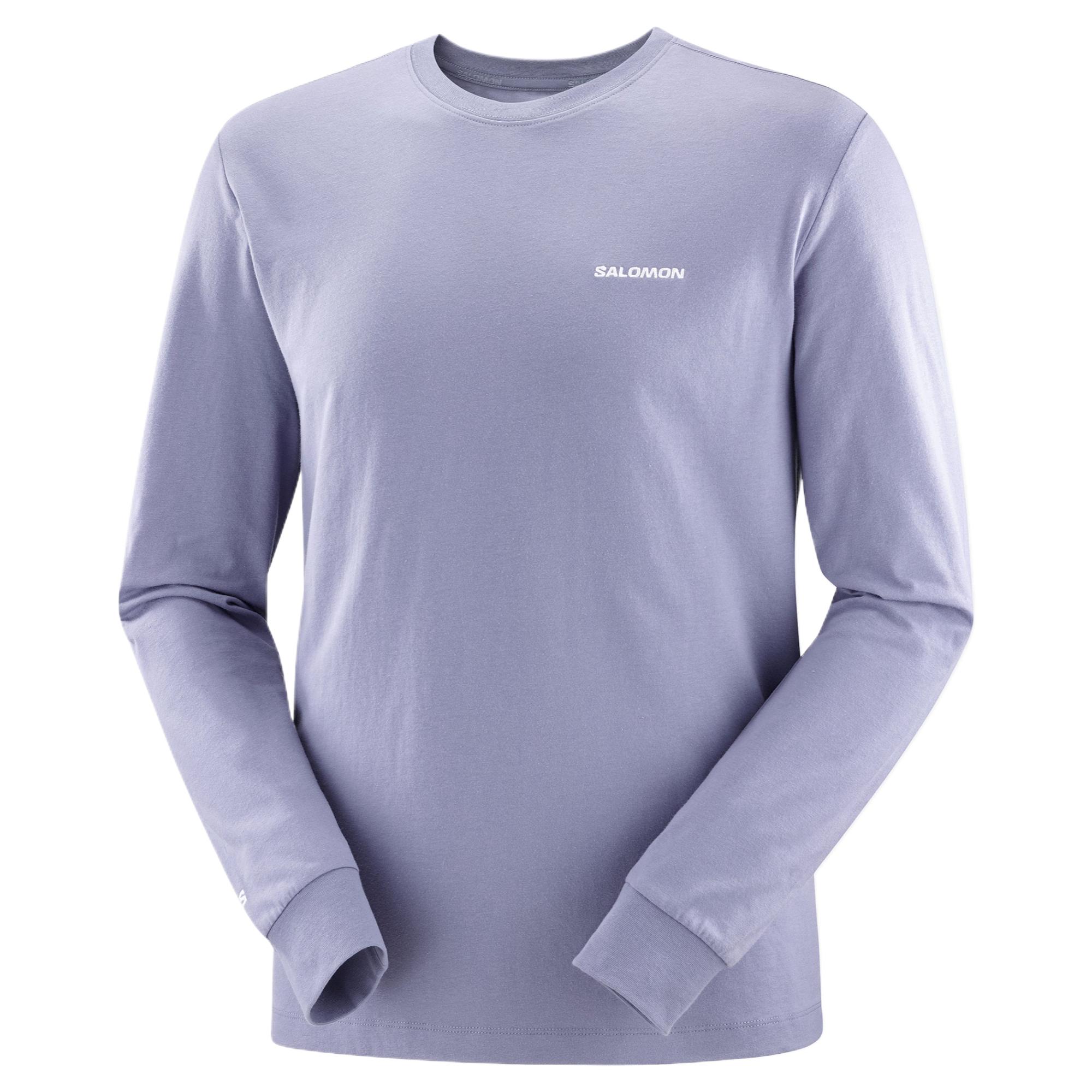 Salomon Comfortable Breathable Durable Shock-Absorbing Long Sleeve T-Shirt Men Tops Purple C25260 M
Salomon Comfortable Breathable Durable Shock-Absorbing Long Sleeve T-Shirt Men Tops Purple C25260 M