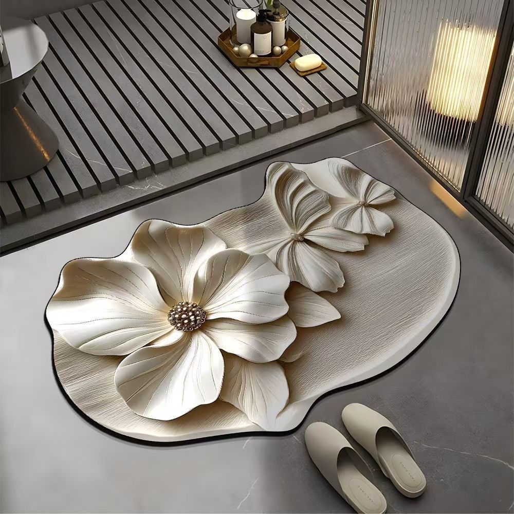 New 3D Realistic Pattern Non-Slip Absorbent Mats Comfortable Butterfly Rugs Quick-Drying Multi-purpose Bathroom Mat Bathroom
New 3D Realistic Pattern Non-Slip Absorbent Mats Comfortable Butterfly Rugs Quick-Drying Multi-purpose Bathroom Mat Bathroom