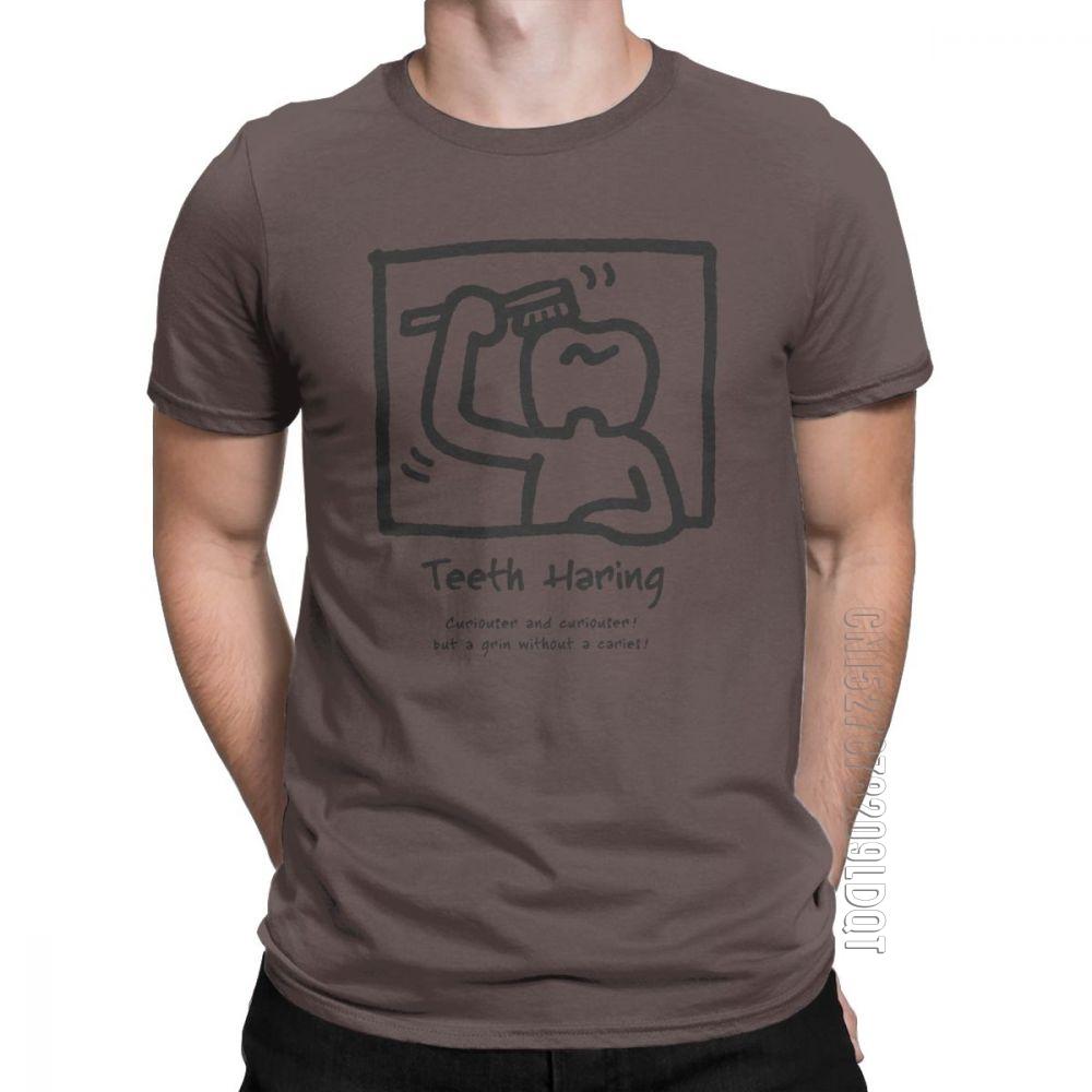 Teeth Haring Funny TShirts Men Dentist Dental Office Clinic Male Tshirt Fun Basic Tees O Neck Cotton Tops Brand Humor T Shirts S
Teeth Haring Funny TShirts Men Dentist Dental Office Clinic Male Tshirt Fun Basic Tees O Neck Cotton Tops Brand Humor T Shirts S