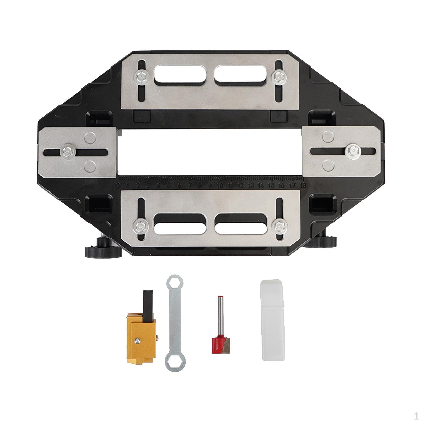 Door Hinge Jig Slotting Locators Slotter Aluminum Alloy Template Woodworking Hole Opener
Door Hinge Jig Slotting Locators Slotter Aluminum Alloy Template Woodworking Hole Opener