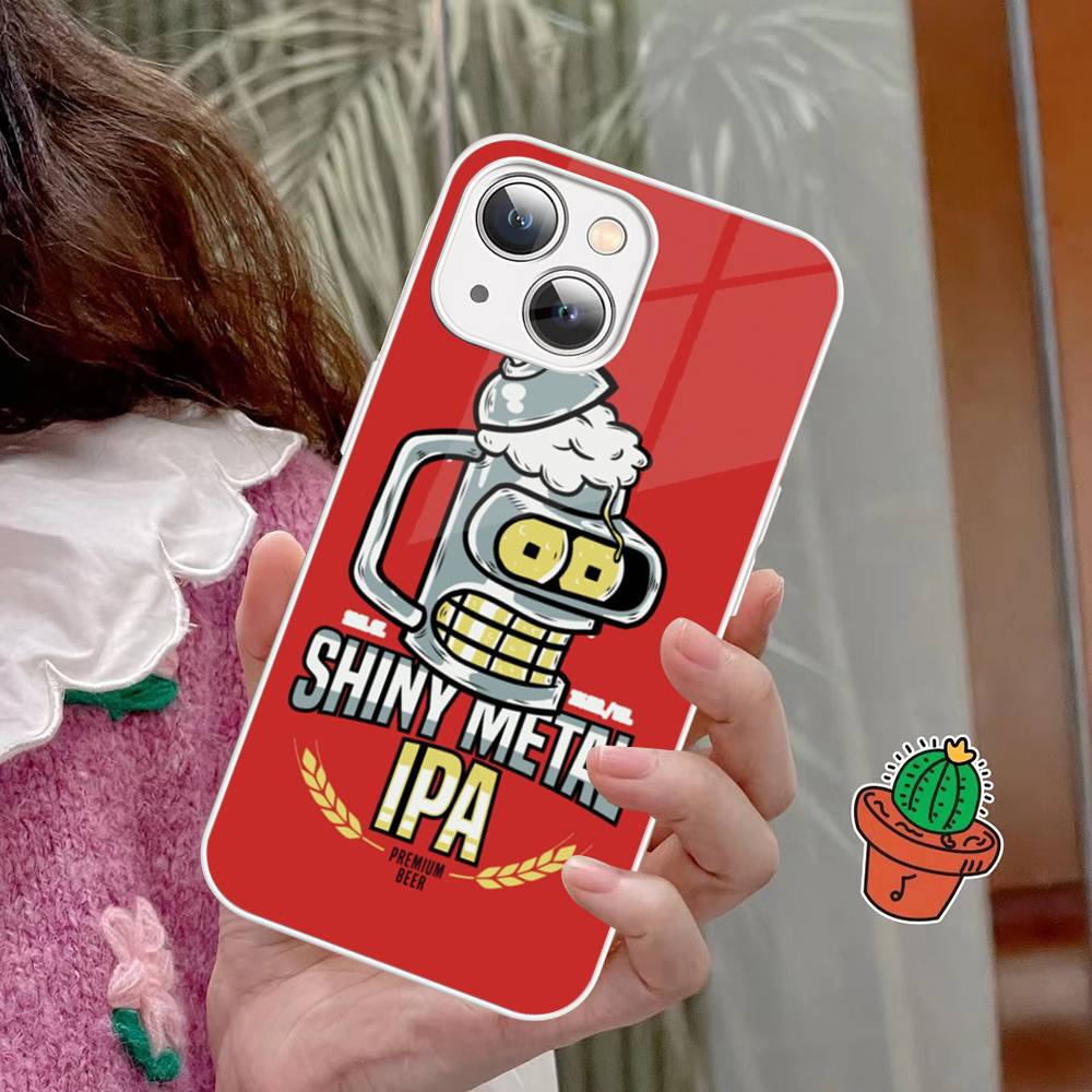 Funny Robot B-Benders Phone Case Tempered Glass For iphone 14 13 12 11 Pro Mini XS MAX 14Plus X XS XR Fundas iphone 13pro max
Funny Robot B-Benders Phone Case Tempered Glass For iphone 14 13 12 11 Pro Mini XS MAX 14Plus X XS XR Fundas iphone 13pro max