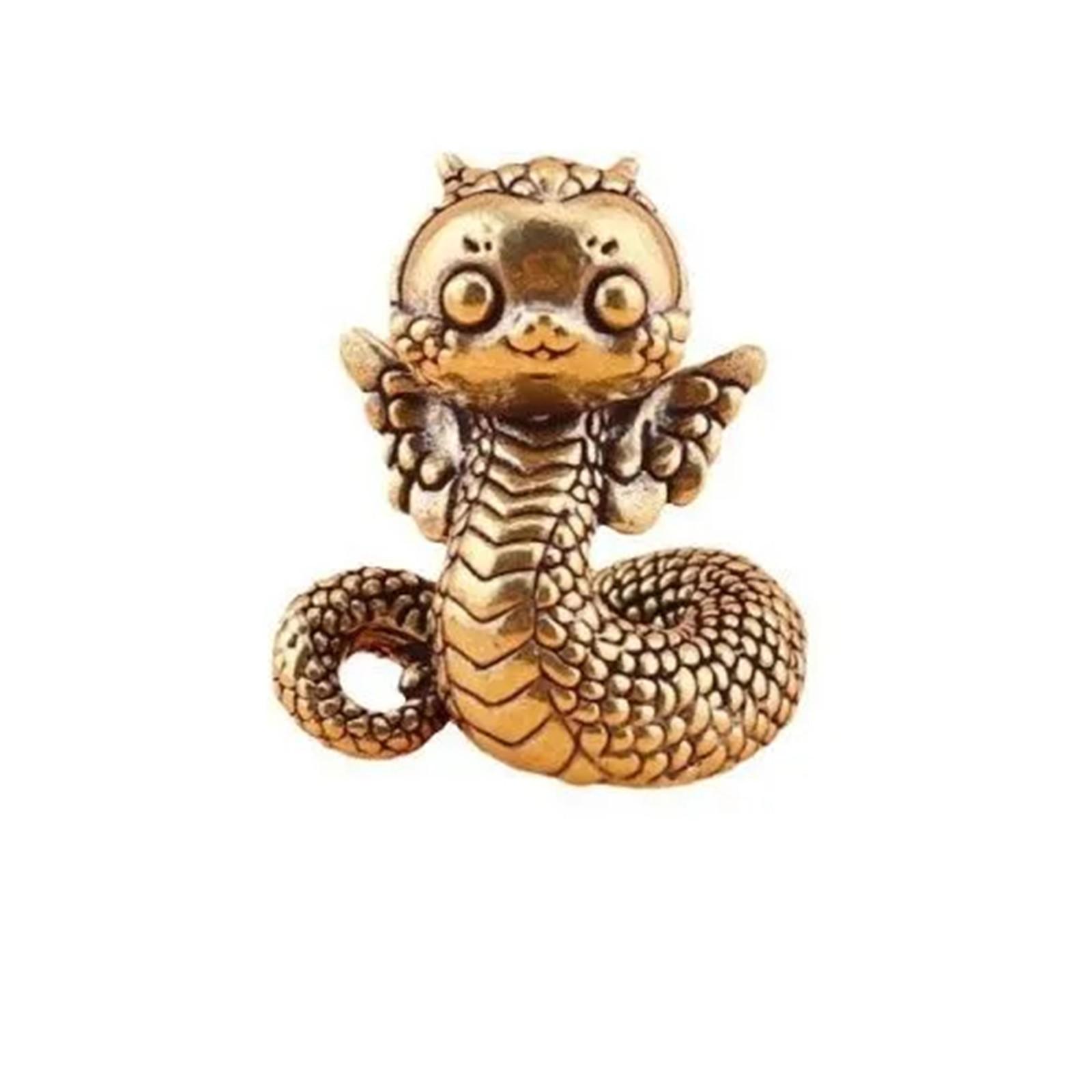 Brass Snake Year Fun Cute Snake Desktop Ornaments
Brass Snake Year Fun Cute Snake Desktop Ornaments