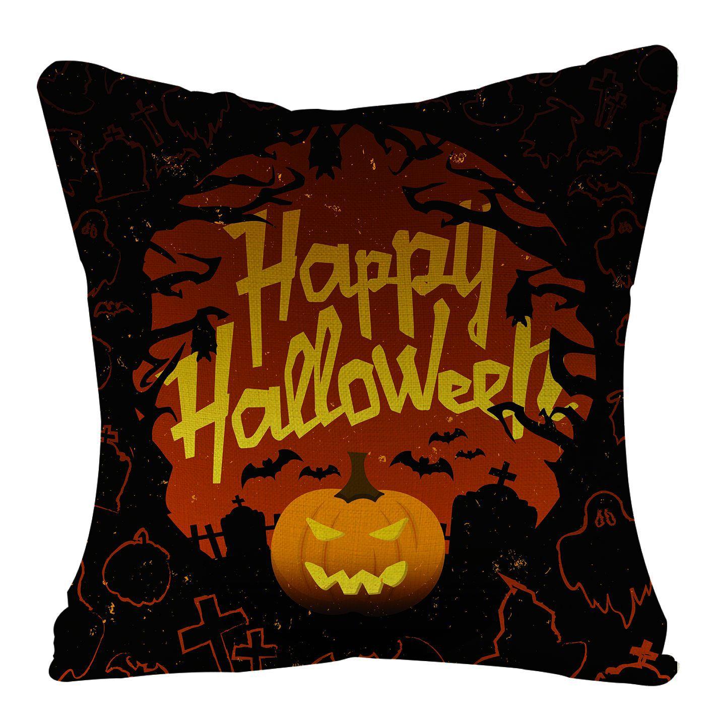 New Halloween Pumpkin Festival Linen Pillow Cover Home Festive Sofa Pillow Cover Premium Durable Quality Useful 45*45cm
New Halloween Pumpkin Festival Linen Pillow Cover Home Festive Sofa Pillow Cover Premium Durable Quality Useful 45*45cm