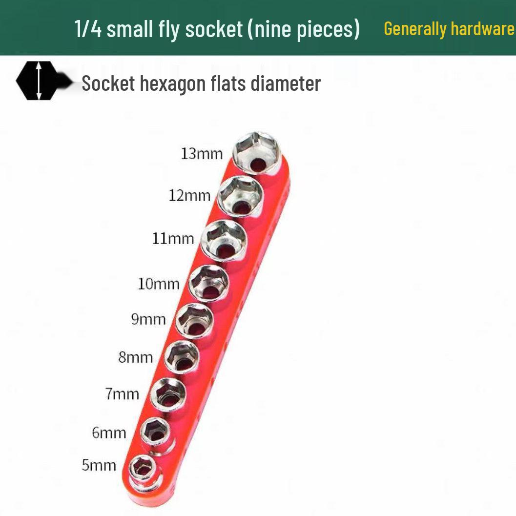 46-Piece Household Tool Set: Ratchet, Wrench, Socket, Screwdriver & Storage Box
46-Piece Household Tool Set: Ratchet, Wrench, Socket, Screwdriver & Storage Box