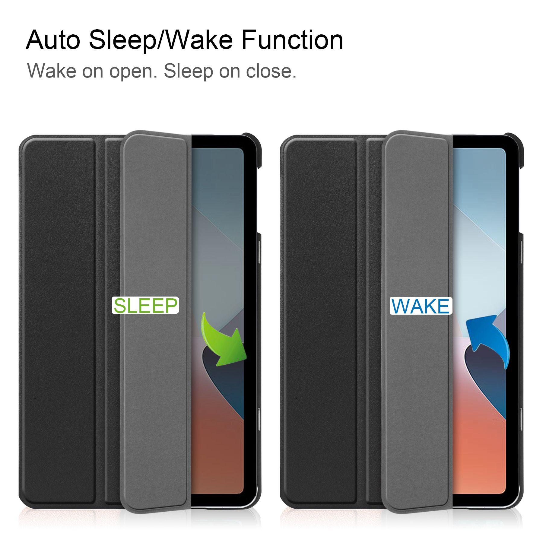 Shockproof Case for Oppo Pad Air PU Leather+PC Protective Case Auto Wake/Sleep Tablet Cover with Trifold Stand Black
Shockproof Case for Oppo Pad Air PU Leather+PC Protective Case Auto Wake/Sleep Tablet Cover with Trifold Stand Black