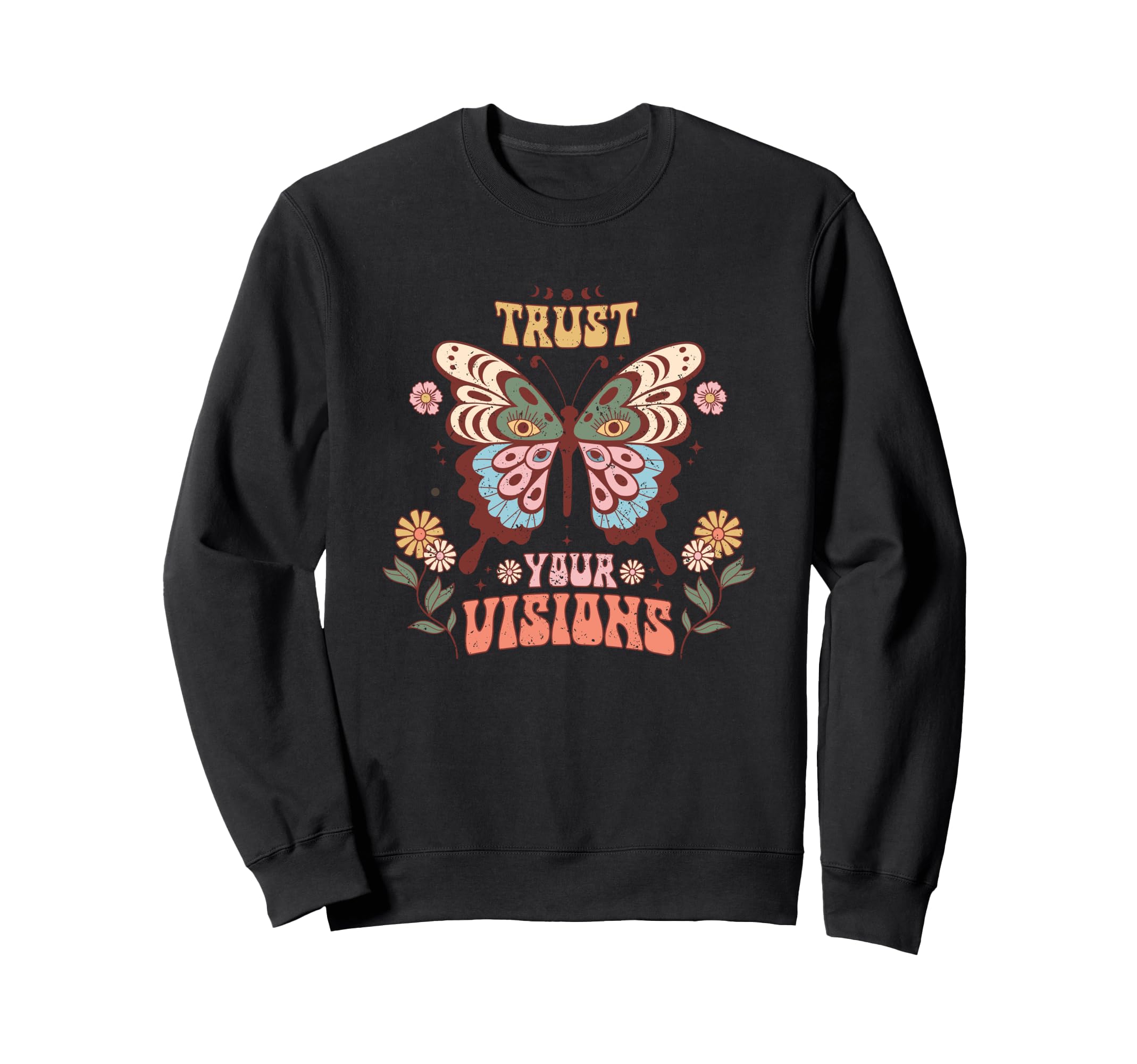 Trust Your Visions Butterfly Art Sweatshirt чёрный
Trust Your Visions Butterfly Art Sweatshirt чёрный