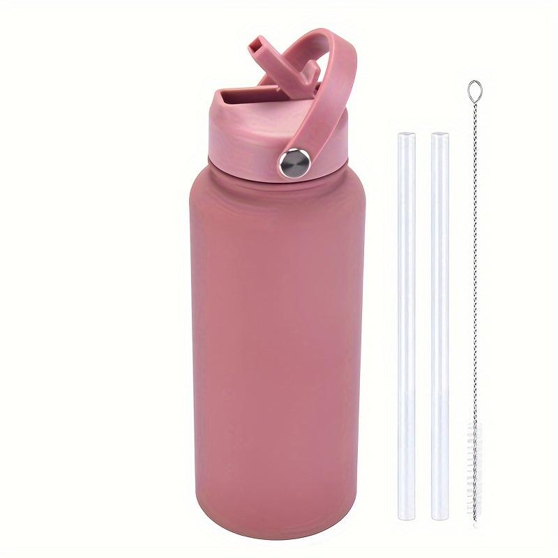 1 шт. Спортивна пляшка для води 1 л/33,81 унції, ізольована чашка для води з нержавіючої сталі великої місткості, 2 шт. соломинки та 1 шт. щітки для соломинки 1000ML brick червоний колір
1 шт. Спортивна пляшка для води 1 л/33,81 унції, ізольована чашка для води з нержавіючої сталі великої місткості, 2 шт. соломинки та 1 шт. щітки для соломинки 1000ML brick червоний колір