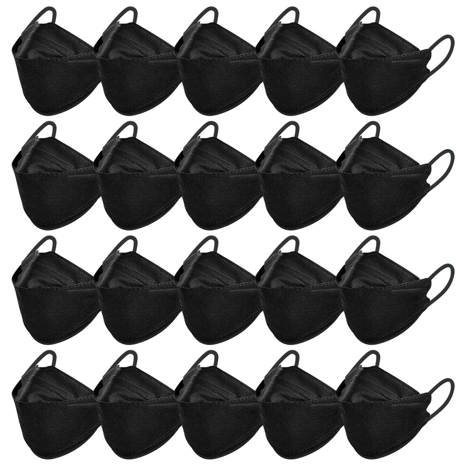KN95 Adult Protective Face Masks Four Layer Construction Breathable Design 20pcs Disposable Respirators for Daily Use and Outdoor Activities One Size чорний
KN95 Adult Protective Face Masks Four Layer Construction Breathable Design 20pcs Disposable Respirators for Daily Use and Outdoor Activities One Size чорний