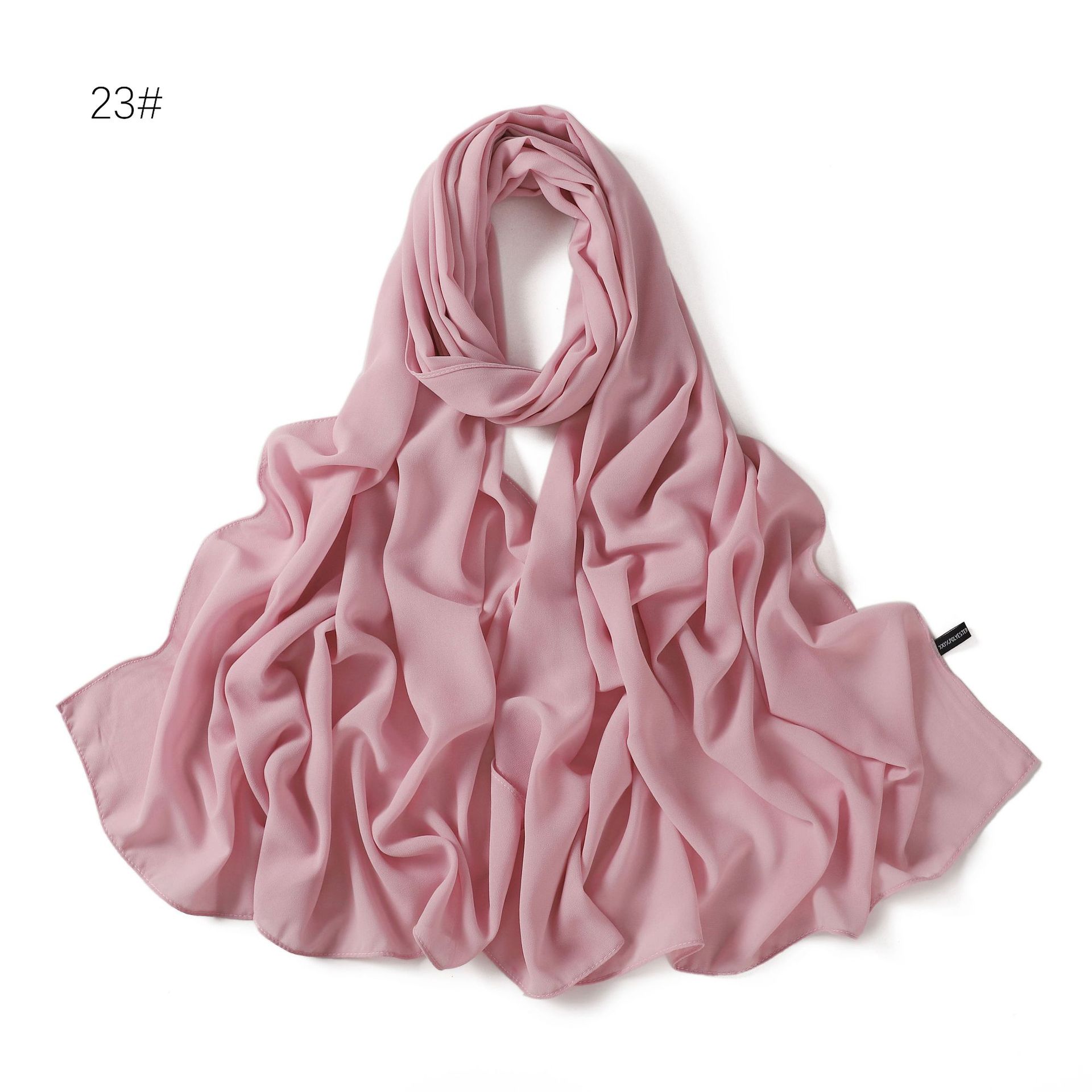 70*180Cm Muslim Chiffon Hijab Shawls Scarf Women Solid Color Head Wraps Women Hijabs Scarves Ladies Foulard Femme Muslim Veil
70*180Cm Muslim Chiffon Hijab Shawls Scarf Women Solid Color Head Wraps Women Hijabs Scarves Ladies Foulard Femme Muslim Veil