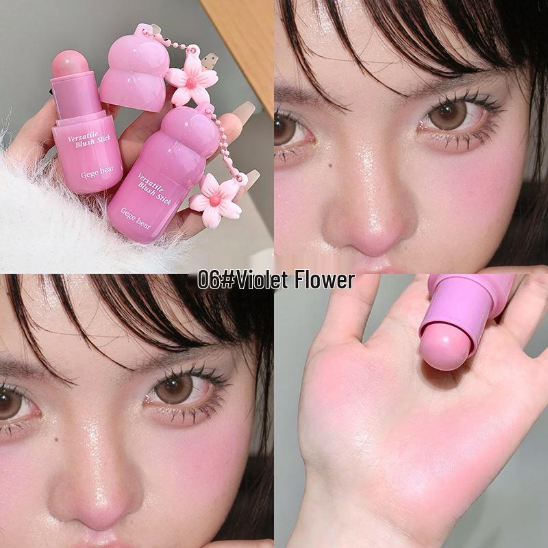 GegeBear Korean Style Multi-use Blush Stick: Matte Contouring/Highlighting for a Tender Complexion Enhancement
GegeBear Korean Style Multi-use Blush Stick: Matte Contouring/Highlighting for a Tender Complexion Enhancement